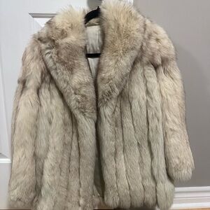 Vintage pappas REAL fur coat